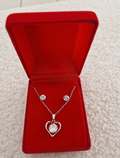 RVS Zilverkleurig setje sieraden