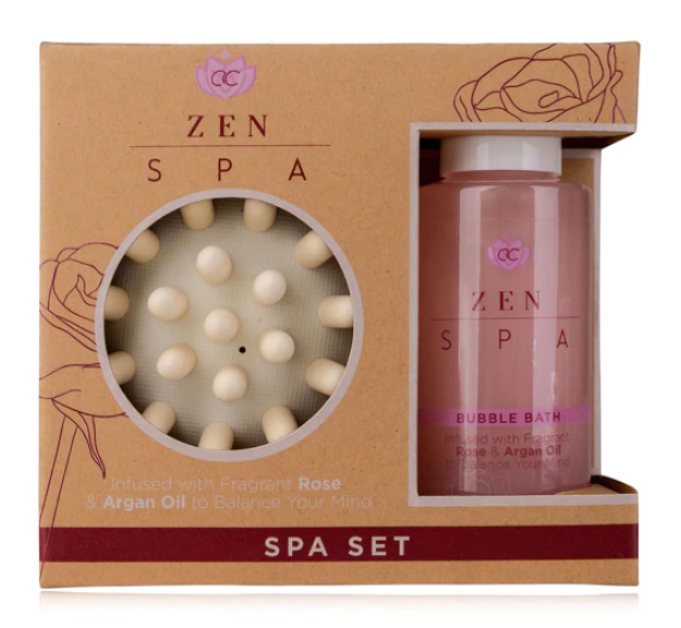 03 Punten.... ZEN SPA wellnessset met massage-bal