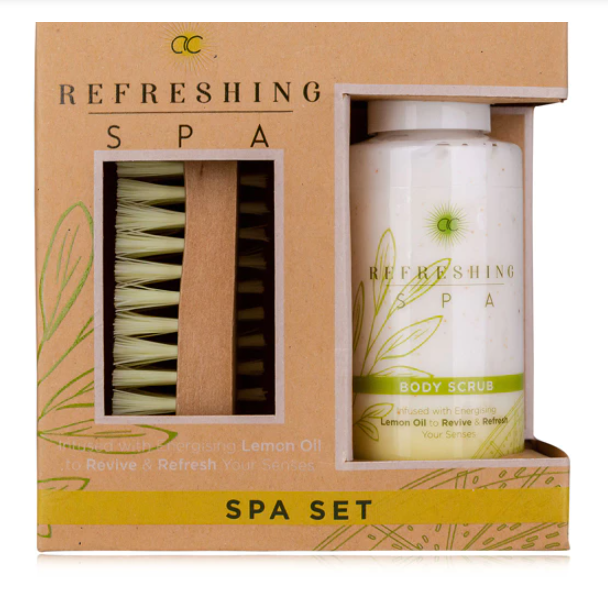 03 Punten.... Wellnessset HEERLIJKE SPA met borsteltje