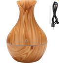 04 Punten.... Aromatherapie diffuser - Houtachtige kleur