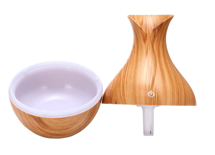 04 Punten.... Aromatherapie diffuser - Houtachtige kleur