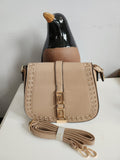 Leuke beige handtas