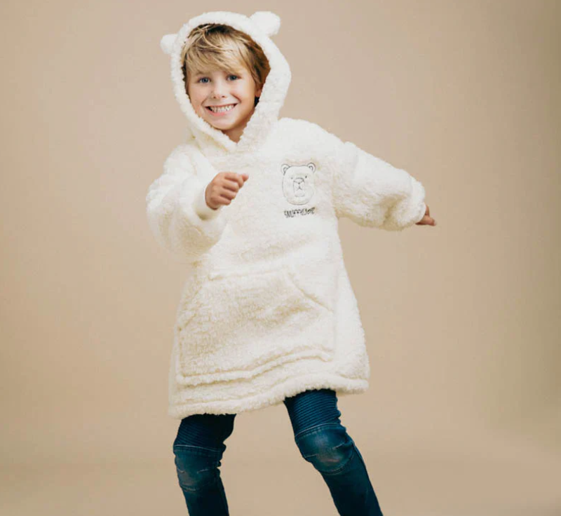 Heerlijke warme Teddy Knuffeltrui Kids