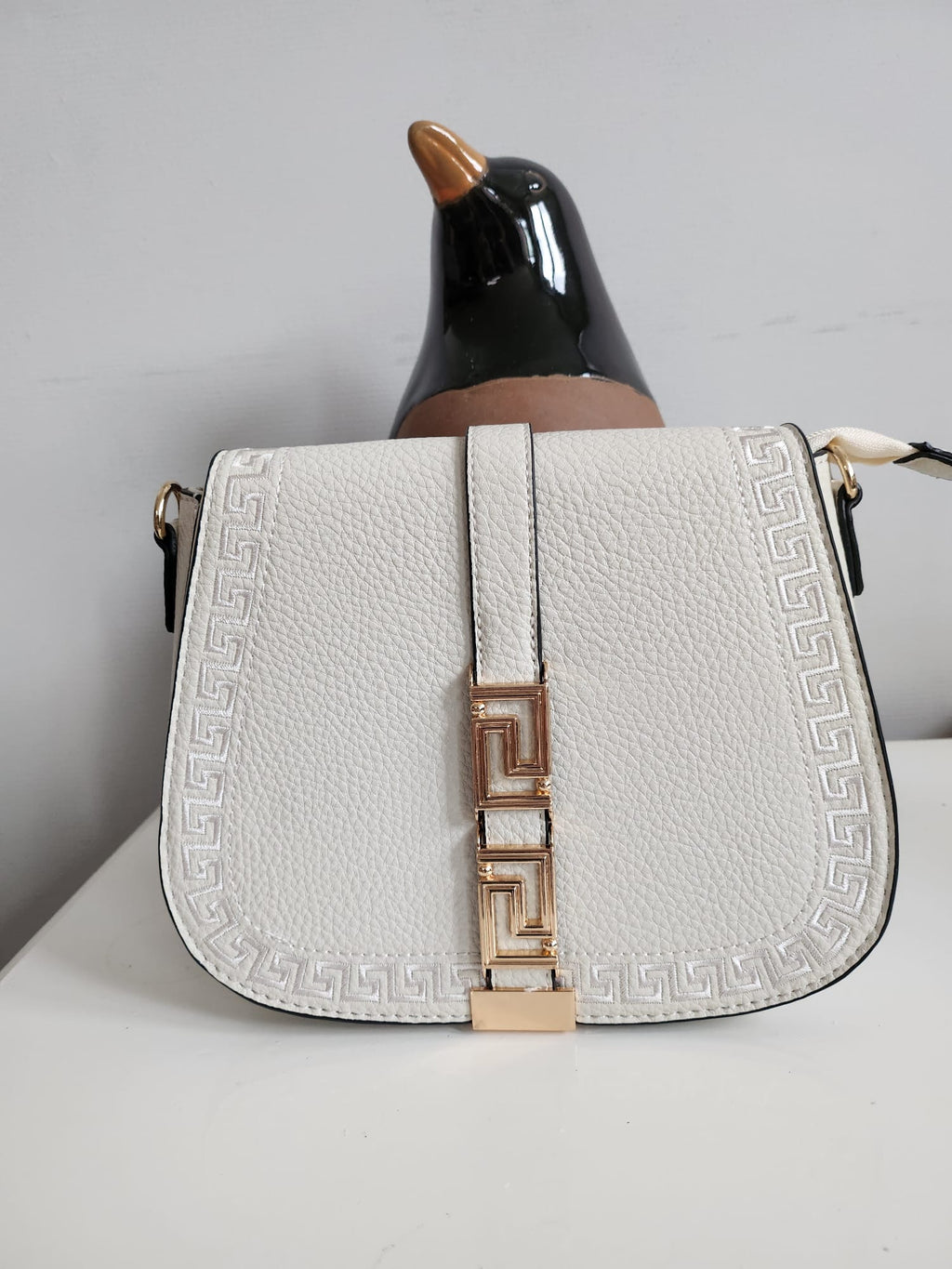 Leuke witte handtas
